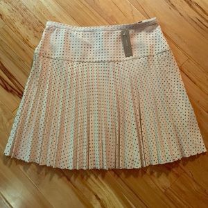 JCrew Pink Pleated Skirt